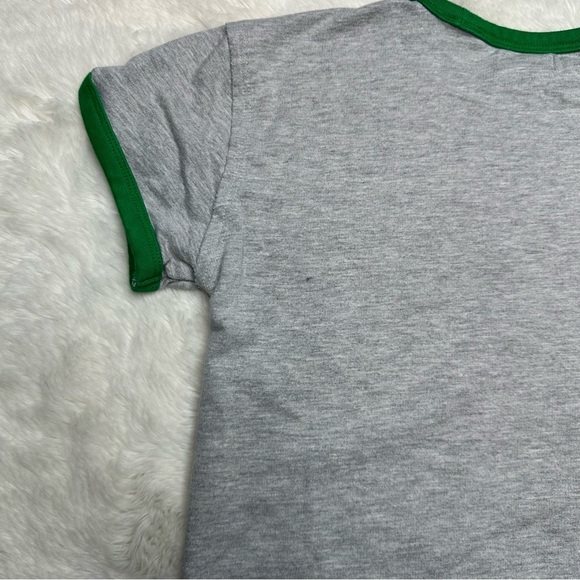 Hatley T-Shirt Take A Hike Grey & Green Size 7 - Picture 16 of 16